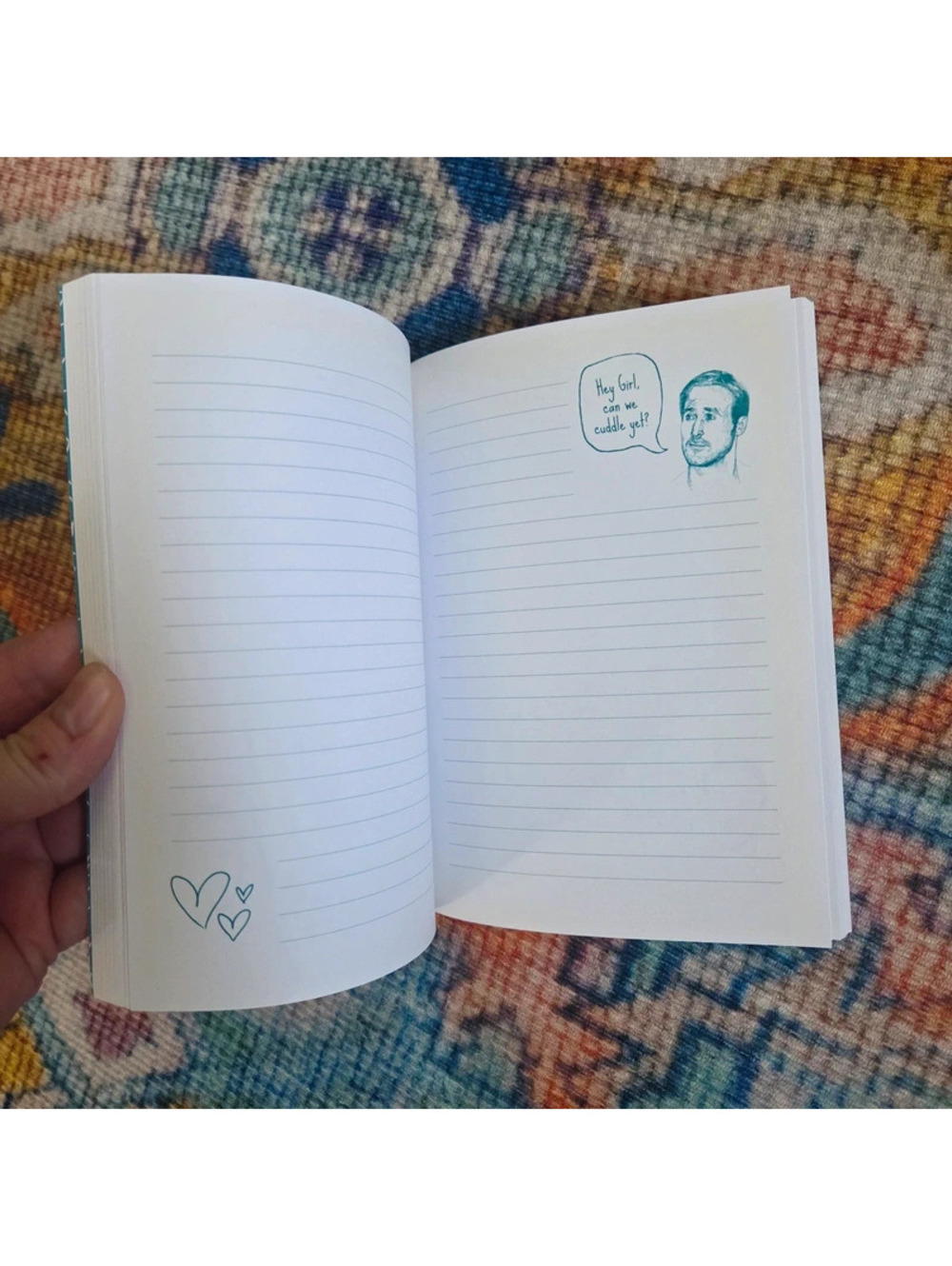 Hey Girl Ryan Gosling Journal - Picture 2 of 3